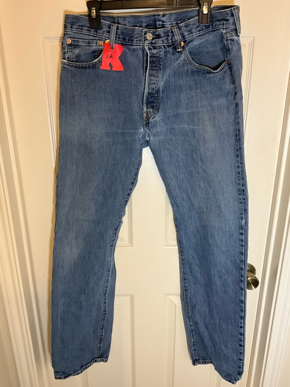 Levi's Men's Straight-Leg Blue Jeans 34x36